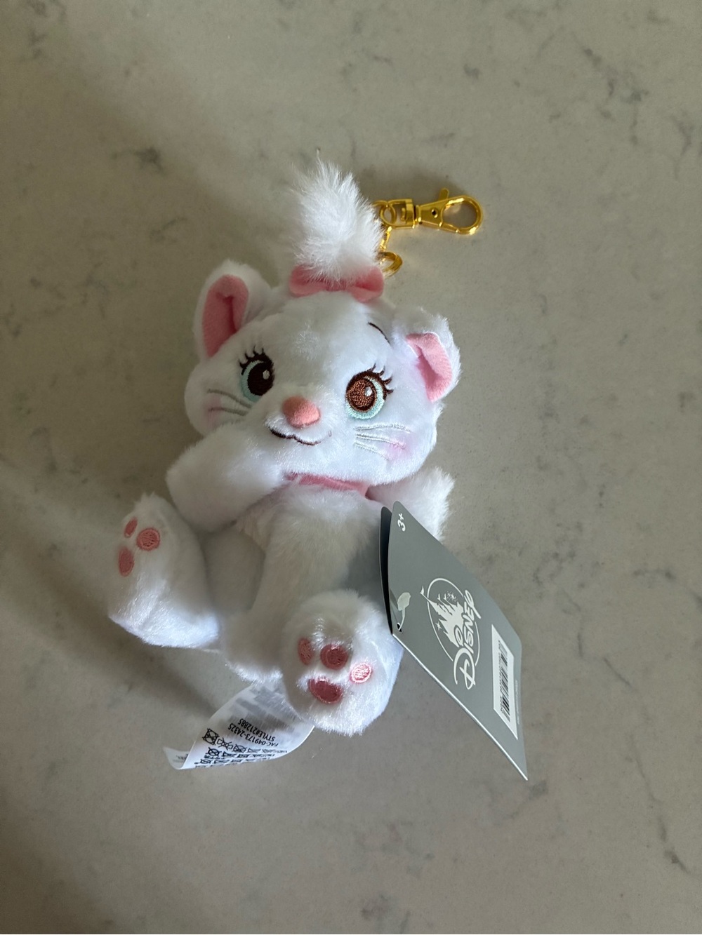 Disney Japan Marie the aristocats keychain NWT 💘
